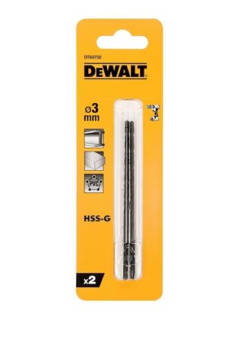 DeWALT Foret à métaux HSS-G 3 x 66 mm DT60750