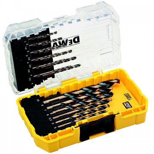 DeWALT Jeu de forets à métaux Noir&Or (19 pcs) DT70728