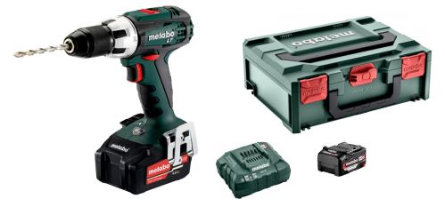 Perceuse-visseuse sans fil METABO BS 18 LT 2x4,0 Ah 602102500