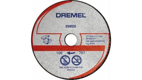 DREMEL Disque à tronçonner métal et plastique 2615S510JB