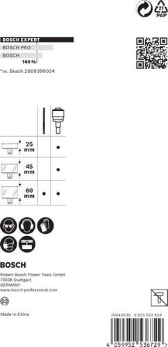 BOSCH EXPERT adaptateur Power Change Plus et foret de centrage TCT 8,5x105mm (2 pcs) 2608900526