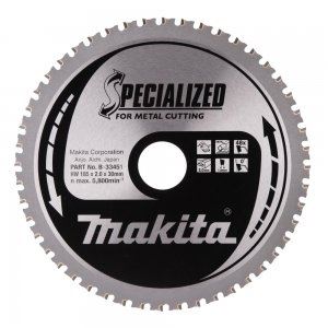 MAKITA lame de scie acier SPECIALIZED 185x2x30 mm 48 dents B-33451