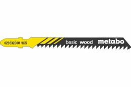 METABO Lames de scie HCS (25 pièces) 74 x 3,0 mm 623606000