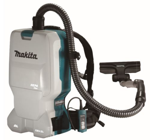 MAKITA Aspirateur dorsal sans fil Li-ion LXT 2x18V, sans batterie DVC660Z