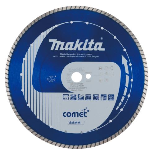 MAKITA disque à tronçonner diamanté Comet Turbo 350x25,4 mm B-13057