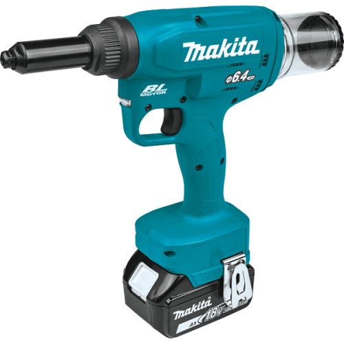 MAKITA Riveteuse sans fil Li-ion LXT 18V/3,0 Ah, Makpac DRV250RFJ