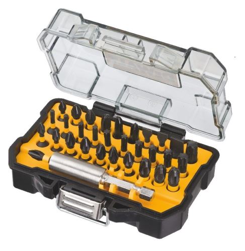 Jeu d'embouts DeWALT IMPACT TORSION avec support magnétique (32 pièces) DT70523T