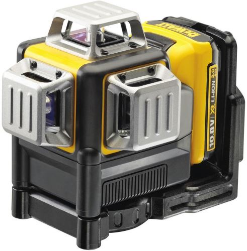 Laser croisé DeWALT, 3 faisceaux rouges 360° DCE089D1R