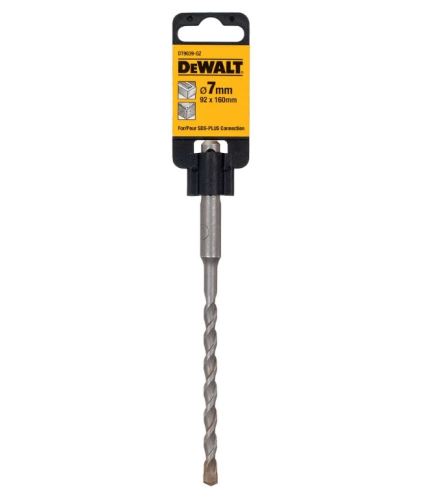 Foret DeWALT SDS Plus 7 mm avec 2 fraises DT9639