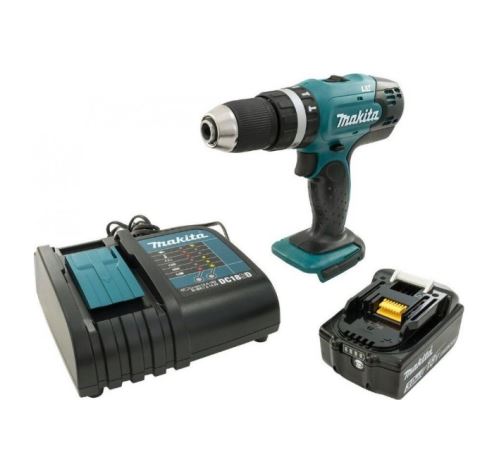 Makita Visseuse à percussion sans fil Li-ion LXT 18V/1x3,0 Ah DHP453RFX8