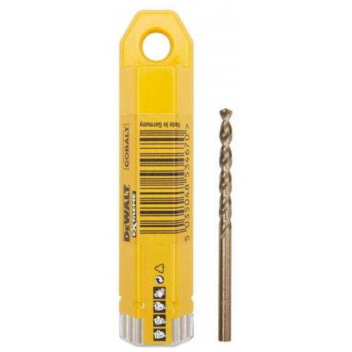 DeWALT Forets pour métal HSS-E COBALT 10,2 x 133 mm (10 pièces) DT4943