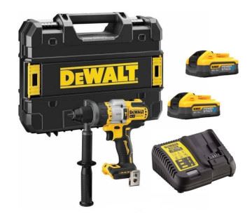 DEWALT Perceuse combinée 2-18V-5Ah batterie powerstack DCD999H2T