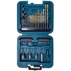 MAKITA jeu d'embouts et de forets 34 pièces dans un coffret en plastique B-68498