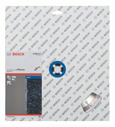 BOSCH Disque à tronçonner diamanté Standard pour Pierre 300 x 22,23 x 3,1 x 10 mm 2608602698