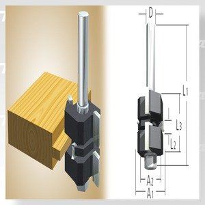 Fraise MAKITA 38 D-12027