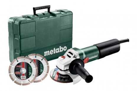 Metabo WQ 1100-125 Set (610035510) Meuleuse d'angle