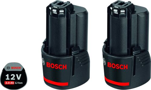 Accumulateur Bosch 2x GBA 12V 3.0Ah 1600A00X7D