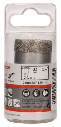 BOSCH Forets diamantés pour perçage à sec Dry Speed Best for Ceramic 32 x 35 mm 2608587120