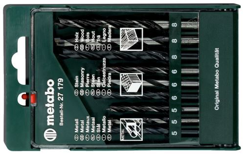 METABO Jeu de forets HSS (9 pièces) 627179000