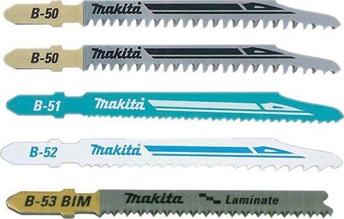 MAKITA lame de scie 5 pièces différents types B-48527