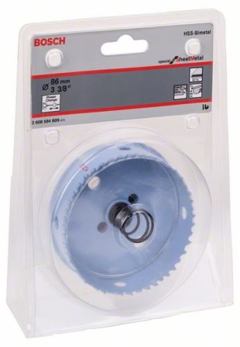 BOSCH Scie cloche à tôle pour tôle 86 mm, 3 3/8" 2608584809