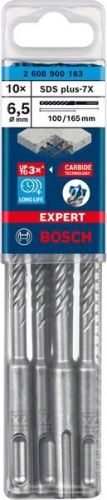 BOSCH EXPERT foret SDS plus-7X, 6,5x100x165 10 pièces 2608900163