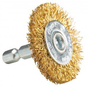 MAKITA Brosse disque revêtue de laiton diamètre 38 mm D-73651