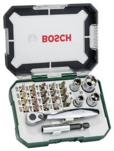 BOSCH jeu de cliquets 26 pièces DIY 2607017563