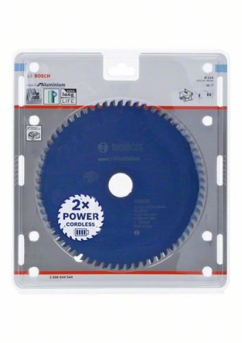 Lame de scie BOSCH pour scies sans fil ; Expert pour l'aluminium 216x30x2/1,4x66T 2608644544