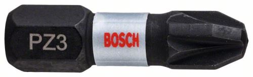 BOSCH PZ3 Embout de contrôle d'impact 25 mm, 2 pièces 2608522402