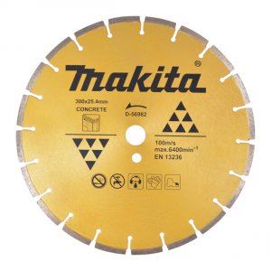 MAKITA disque à tronçonner diamant béton 300x3x25,4 mm D-56982