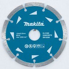 Disque à tronçonner diamanté segmenté MAKITA 125x22,23 mm, 10 pièces D-41595-10