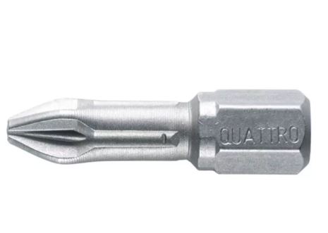 MAKITA embout HEX 1/4" PZ1, 25 mm, 10 pièces P-06096