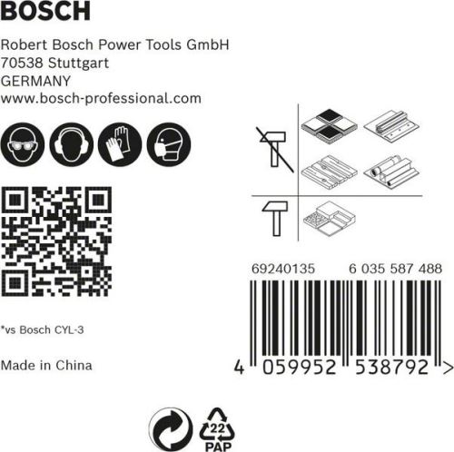 BOSCH EXPERT HEX-9 MultiConstruction 5/5/6/7/8mm (5 pièces) 2608900586