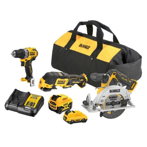 DeWALT Ensemble de machines 12 V, paquet de 3 DCK317P1D1