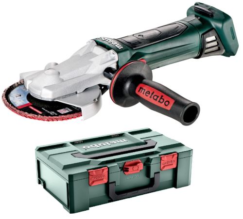 Metabo Meuleuse d'angle sans fil à tête plate WF 18 LTX 125 Quick 601306840