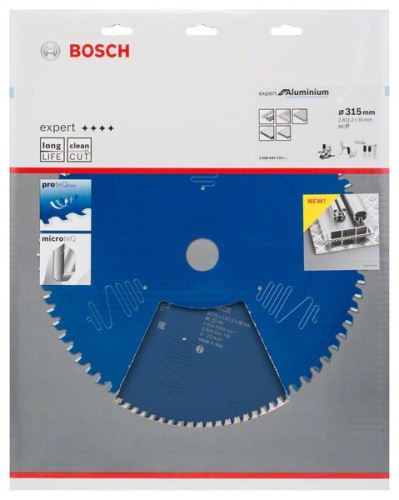 BOSCH Lame de scie Expert pour aluminium 315 x 30 x 2,8 mm, 96 2608644116