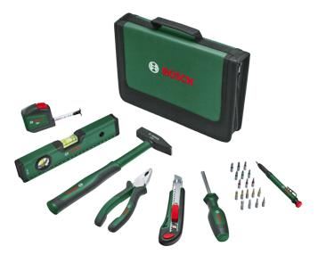 BOSCH Coffret de 25 outils manuels universels 1600A02BY6