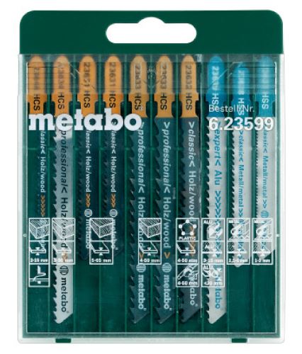 METABO Jeu de lames de scie Promotion (10 pièces) 623599000