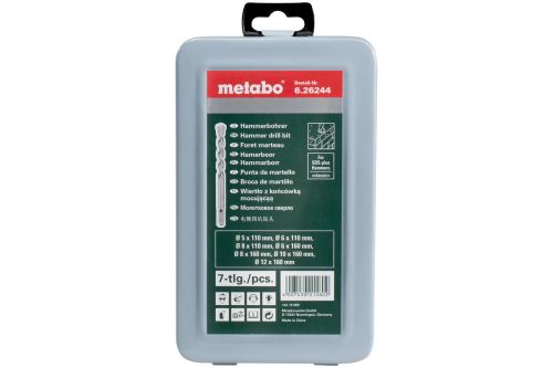 METABO SDS Plus jeu de forets classiques (7 pièces) 626244000