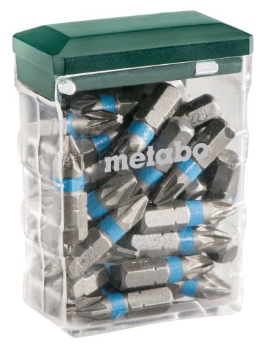 METABO Boîte avec embouts PZ 2, SP (25 pièces) 626711000