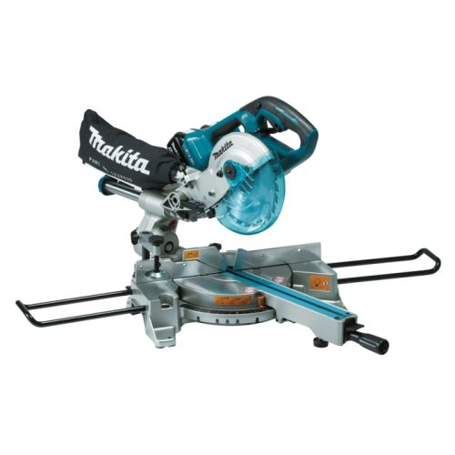 MAKITA Scie à onglets sans fil 190 mm, Li-ion LXT 2 x 18 V / 5,0 Ah DLS714NPT2