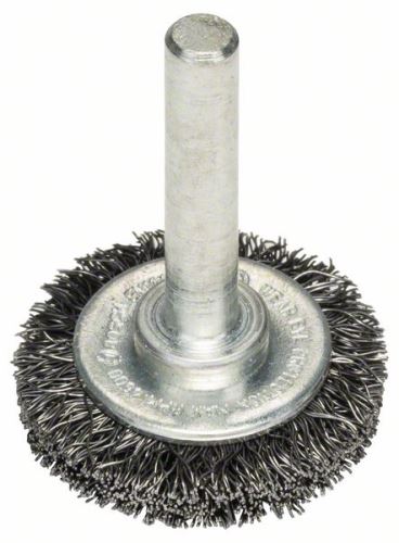 BOSCH Brosse métallique circulaire, fil ondulé, 30×0,2 mm, acier 30 mm, 0,2 mm, 6 mm 2608622110