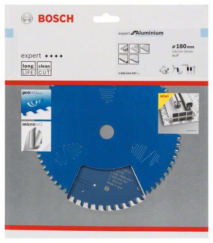 BOSCH Lame de scie Expert pour aluminium 180 x 30 x 2,6 mm, 56 2608644097