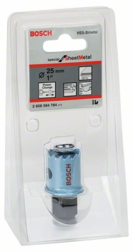 BOSCH Scie cloche à tôle pour tôle 25 mm, 1" 2608584784