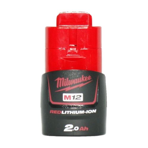 Batterie MILWAUKEE M12 B2 (12 V / 2,0 Ah) REDLITHIUM 4932430064