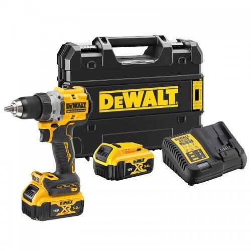 DeWALT Perceuse-visseuse sans fil 18V 2x5,0Ah DCD800P2T