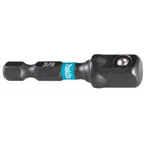 Adaptateur de torsion MAKITA 1/4" IMPACT NOIR, carré 3/8", 50 mm B-66868