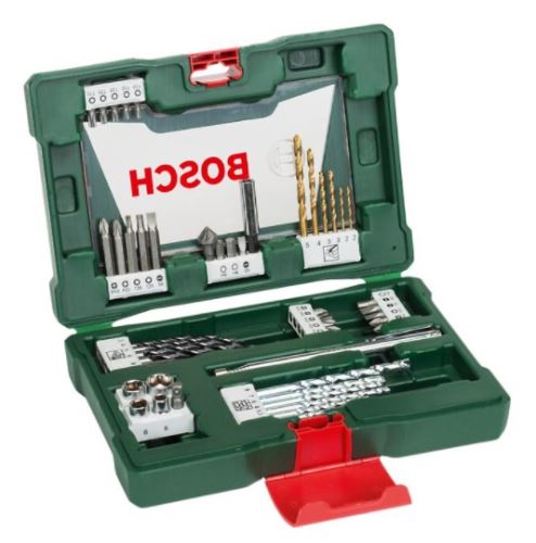 BOSCH 48 pcs TiN jeu d'embouts à visser et forets avec télescope magnétique 2607017314