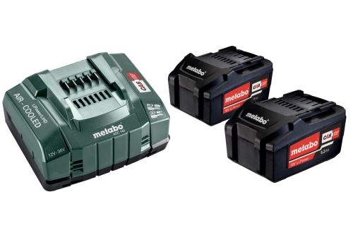 METABO Kit de base (chargeur + batteries) 18V / 2 x 5,2 Ah 685051000